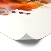 Poster Beau Sorrel Horse Portrait (Coin)