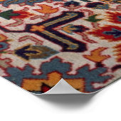 Poster Beau Tapis, Turquie (Coin)