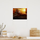 Poster Beau tigre (Cuisine)