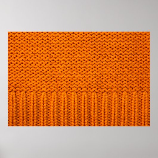 Poster beau tissu tricoté fait main jaune clair col (Devant)