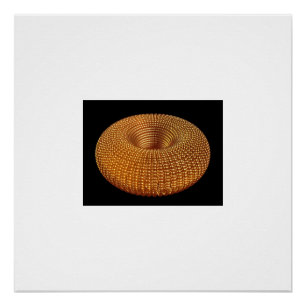 Poster Beau Torus d'or