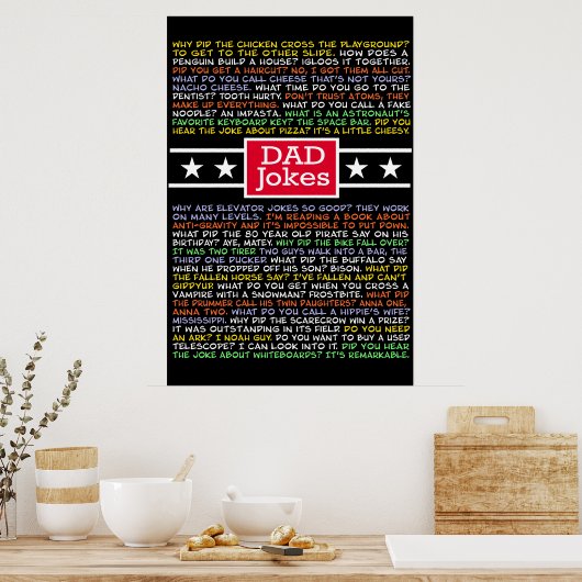 Poster Beaucoup de blagues de papa (Cuisine)