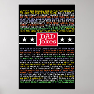 Poster Beaucoup de blagues de papa