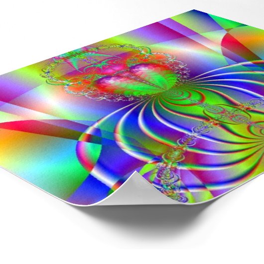 Poster Beaucoup de bouddhas colorés (Coin)