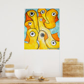 Poster Beaucoup de canards (Cuisine)
