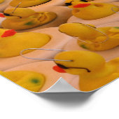 Poster Beaucoup De Canards En Caoutchouc Jaune (Coin)
