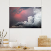 Poster Beaucoup de choses dans les nuages (Cuisine)