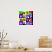 Poster beaucoup de coeurs brisés (Cuisine)