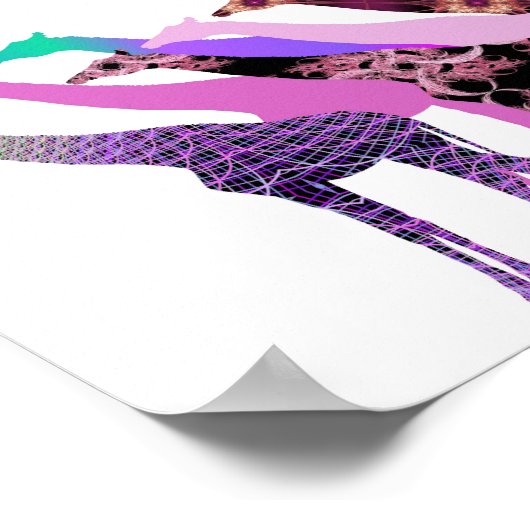 Poster Beaucoup de Giraffes Design 2 (Coin)