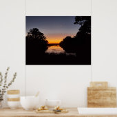 Poster Beaufort Hilton Head South Carolina Marsh Sunset (Cuisine)
