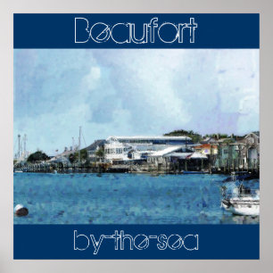 Poster Beaufort, par-le-mer
