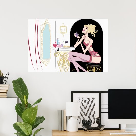 Poster Beauté (Bureau à domicile)