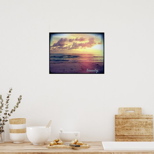 Poster beauté. (Cuisine)