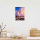 Poster Beauté au bord de l'eau calme (Cuisine)