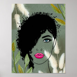 Poster Beauté Botanique Audacieuse