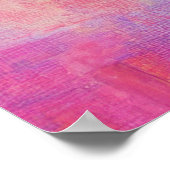 Poster Beauté côtière de Neon avec lunettes de soleil (Coin)