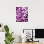 Poster Beauté dans la nature - Purple Lilac (Bureau à domicile)