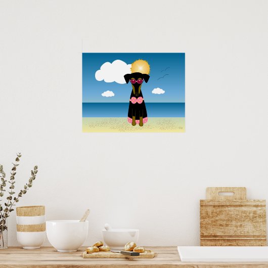 Poster Beauté de bain (Cuisine)