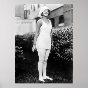 Poster Beauté de bain, début des années 1900