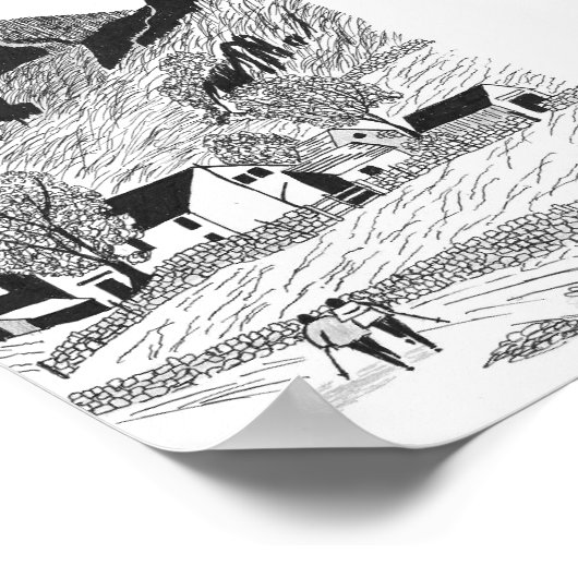 Poster Beauté de Borrowdale (Coin)