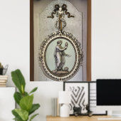 Poster Beauté de décolleté (Bureau à domicile)