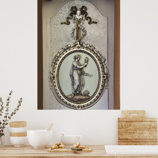 Poster Beauté de décolleté (Cuisine)