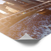 Poster beauté de La Mecque au coucher du soleil (Coin)