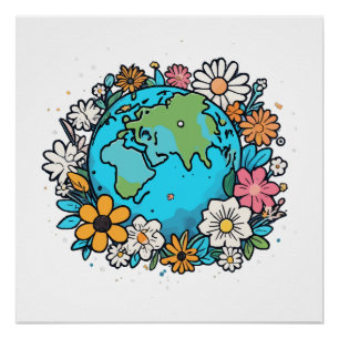 Poster Beauté de la Terre