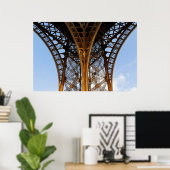 Poster Beauté de la Tour Eiffel à Paris (Bureau à domicile)