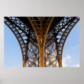 Poster Beauté de la Tour Eiffel à Paris (Devant)