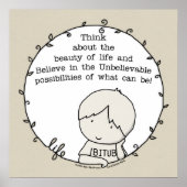 Poster Beauté de la vie (Devant)