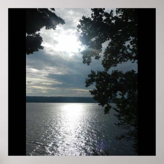 Poster BEAUTÉ DE L'affiche FINGER LAKES (Devant)