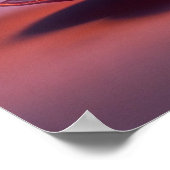 Poster Beauté de l'image de notre bougie fondue (Coin)