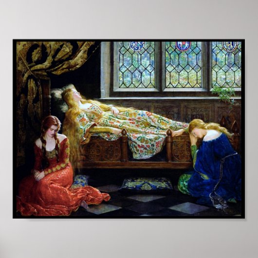 Poster Beauté dormante et les Maidens (Devant)