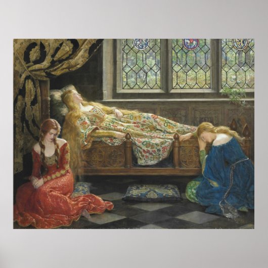 Poster Beauté dormante (par John Collier) (Devant)