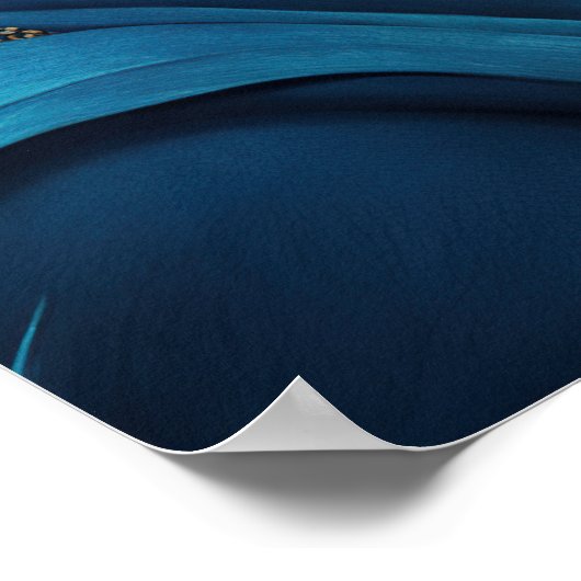 Poster Beauté du coucher de soleil doré (Coin)