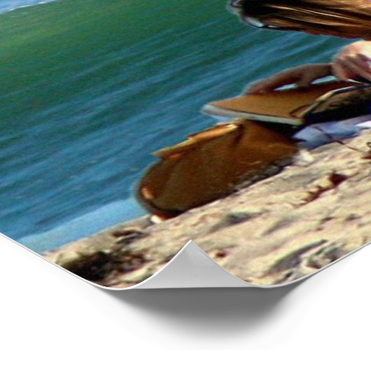 Poster beauté du surf (Coin)