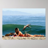 Poster beauté du surf (Devant)