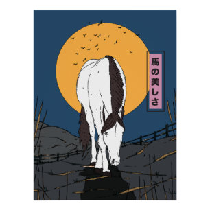 Poster Beauté d'un Cheval