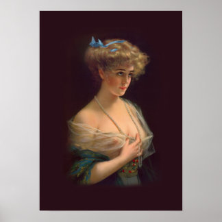 Poster Beauté édouardienne
