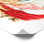 Poster Beauté En Rose Et La Bête (Coin)