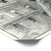 Poster Beauté entre les diables, Notre Dame, Paris (Coin)