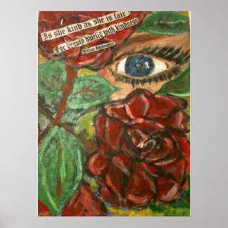 POSTER BEAUTÉ ET GENTILLESSE