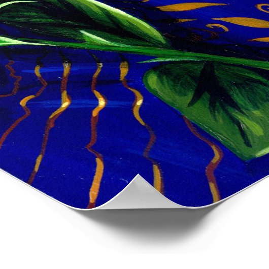 Poster Beauté et la Bête conte gothique Art Imprimer (Coin)