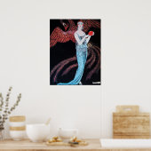 POSTER BEAUTÉ ET PHOENIX, DESIGNER MODE COMPOSÉ ARTISTE (Cuisine)