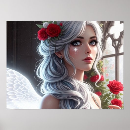 Poster Beauté éthérée (Devant)