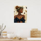 Poster Beauté éthérée en fleur (Cuisine)