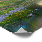 Poster Beauté florissante, Un Jardin De Printemps (Coin)