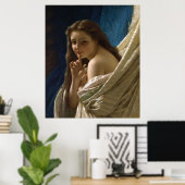 Poster Beauté hédoniste jeune femme (Bureau à domicile)