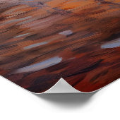 Poster Beauté impressionniste : Plage, Palmiers et couche (Coin)